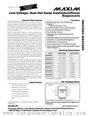 MAX5907UEE datasheet pdf MAXIM - Dallas Semiconductor