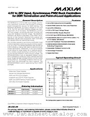 MAX8553EEE datasheet pdf MAXIM - Dallas Semiconductor