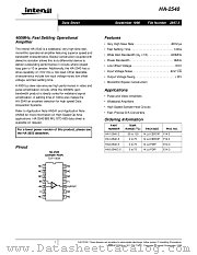 HA3-2540C-5 datasheet pdf Intersil