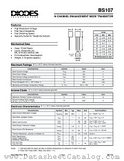 BS107 datasheet pdf Diodes
