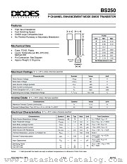 BS250 datasheet pdf Diodes