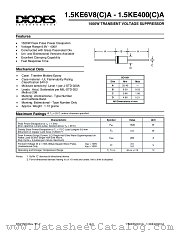 15KE10A datasheet pdf Diodes
