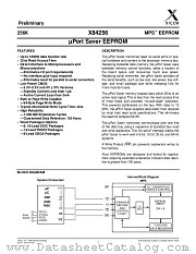 X84256V14-1.8 datasheet pdf Xicor