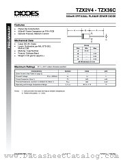TZX12D datasheet pdf Diodes