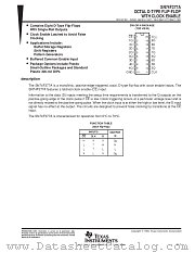 SN74F377 datasheet pdf Texas Instruments