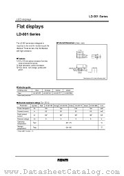 LD-001 datasheet pdf ROHM