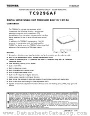 TC9296AF datasheet pdf TOSHIBA
