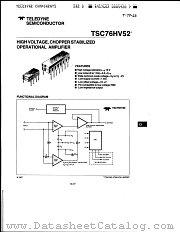 TSC76HV52 datasheet pdf TelCom Semiconductor