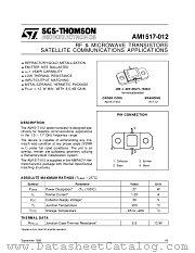 AM1517-012 datasheet pdf ST Microelectronics