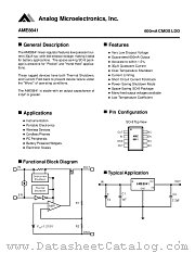 AME8841MEHA datasheet pdf Analog Microelectronics