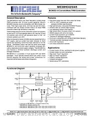 MIC38HC45-1BN datasheet pdf Micrel Semiconductor