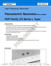 FAR-C4CL-24000-K12-R datasheet pdf Fujitsu Microelectronics