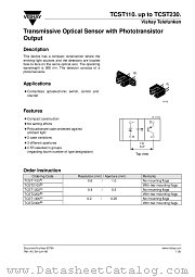 TCST1202 datasheet pdf Vishay