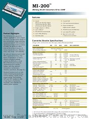 MI-224-IV datasheet pdf Vicor Corporation