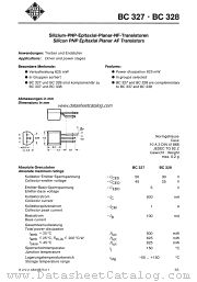 BC328 datasheet pdf AEG-TELEFUNKEN