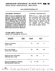 ROB115 datasheet pdf CCSIT-CE