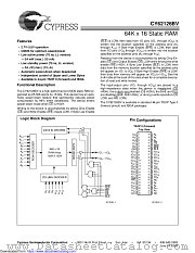 CY62126BV datasheet pdf Cypress