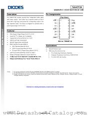 74AHCT125S14-13 datasheet pdf Diodes