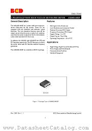 AM4406F datasheet pdf Diodes