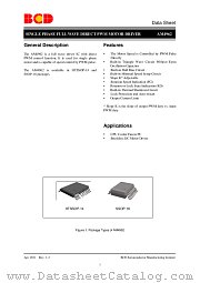 AM4962GHTR-G1 datasheet pdf Diodes