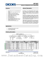 AP1501-33T5L-U datasheet pdf Diodes