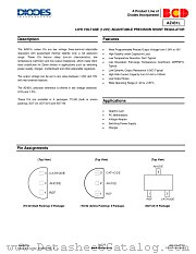 AZ431LAZTR-E1 datasheet pdf Diodes