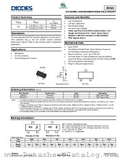 BSN20-7 datasheet pdf Diodes