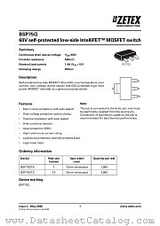 BSP75GTA datasheet pdf Diodes