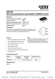 BSP75N datasheet pdf Diodes
