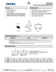 BSS138W-7-F datasheet pdf Diodes