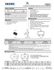 BSS84W-7-F datasheet pdf Diodes
