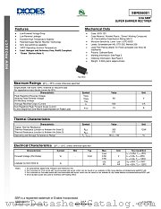 SBR0560S1 datasheet pdf Diodes