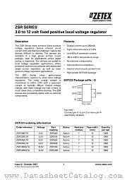 ZSR1200(Z) datasheet pdf Diodes