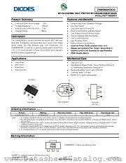 ZXMS6005DGQTA datasheet pdf Diodes