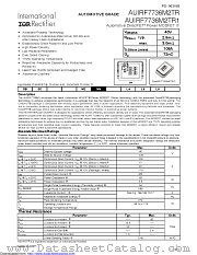 AUIRF7736M2TR datasheet pdf International Rectifier