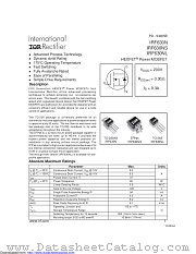 PB-IRF630NS datasheet pdf International Rectifier