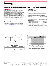 HS-303CEH datasheet pdf Intersil
