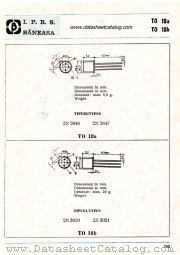 TO18a datasheet pdf IPRS Baneasa