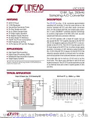LTC1272-8ACSW#TR datasheet pdf Linear Technology