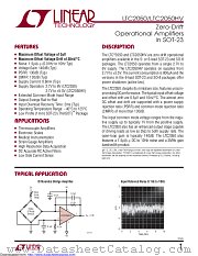LTC2050HVHS5 datasheet pdf Linear Technology