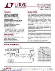 LTC2232IUK datasheet pdf Linear Technology