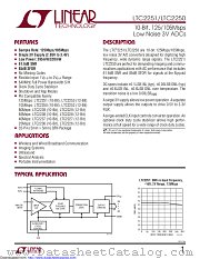 LTC2250CUH datasheet pdf Linear Technology