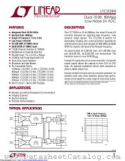 LTC2289IUP datasheet pdf Linear Technology