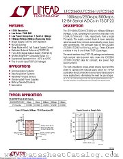 LTC2362HS6#TRMPBF datasheet pdf Linear Technology