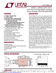 LTC2389IUK-18#PBF datasheet pdf Linear Technology