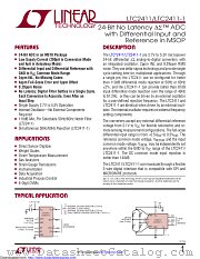 LTC2411CMS#TR datasheet pdf Linear Technology