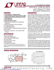 LTC2462CDD#TRPBF datasheet pdf Linear Technology