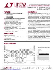 LTC2604CGN#TRPBF datasheet pdf Linear Technology