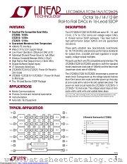 LTC2615CGN#PBF datasheet pdf Linear Technology