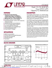 LTC2632CTS8-LI12#TRMPBF datasheet pdf Linear Technology
